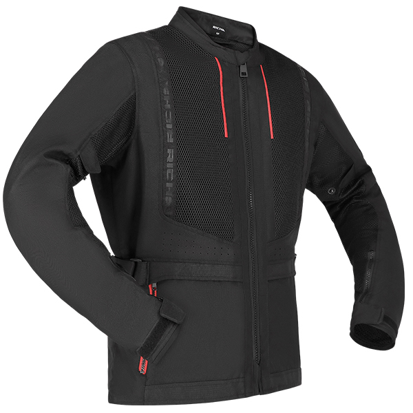 Richaaa RICHA MONACO MESH WP JACKET BLACK : Nevis