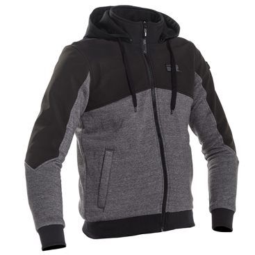 RICHA TITAN CORE HOODIE BLK/GREY 