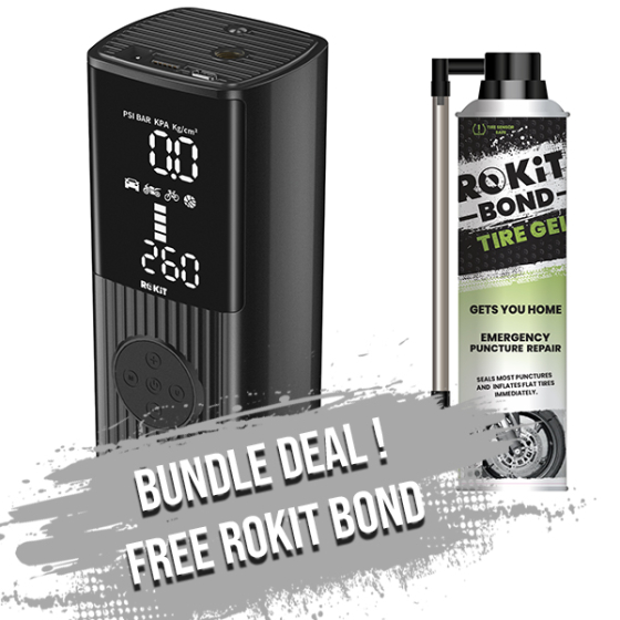 ROKIT UP TYRE INFLATOR 9000 mAh *PROMO* ROKIT UP TYRE INFLATOR 9000 mAh *PROMO*