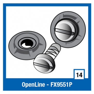 Openline Chin Fixing Screws Kit