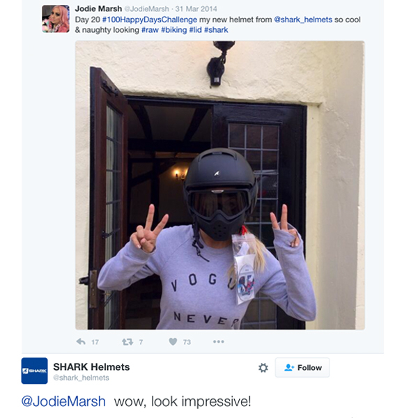 Jodie Marsh Rockin' Shark