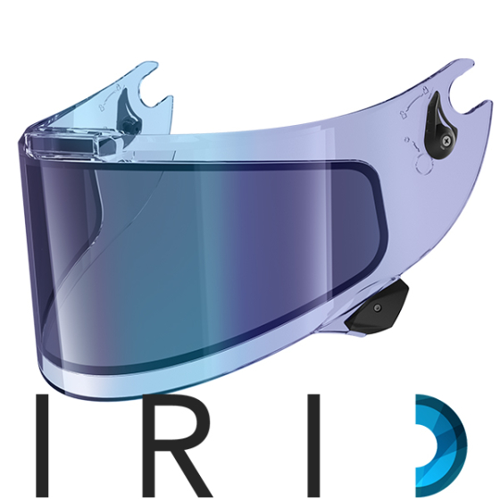 SHARK AERON PHOTOCHROMIC VISOR IRID BLU SHARK AERON PHOTOCHROMIC VISOR IRID BLU