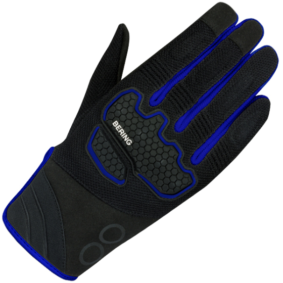 BERING GLOVES BREEZE BLACK/BLUE BERING GLOVES BREEZE BLACK/BLUE