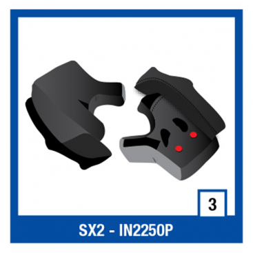 Shark SX2 Cheek Pads DKG