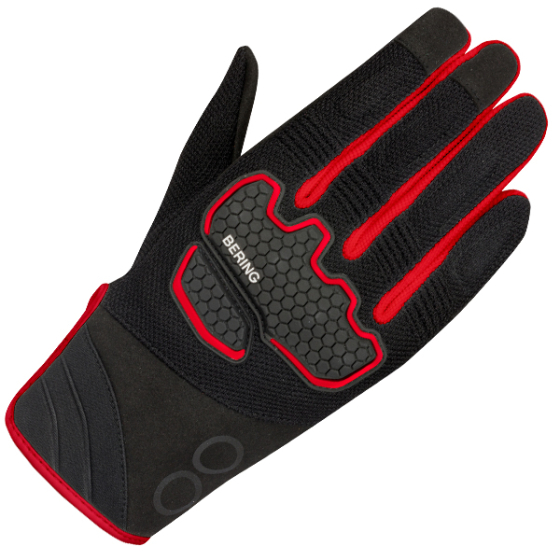 BERING GLOVES BREEZE BLACK/RED BERING GLOVES BREEZE BLACK/RED