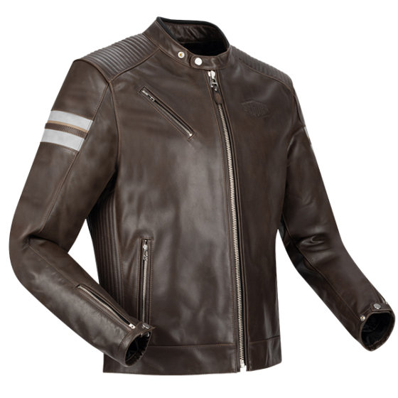 SEGURA ROMEO JACKET BROWN/WHITE SEGURA ROMEO JACKET BROWN/WHITE