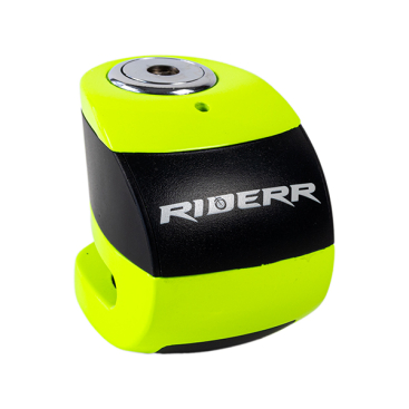 RIDERR RS6 ALARM DISC LOCK FLUO GREEN