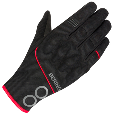 BERING GLOVES NASSAU BLACK/RED
