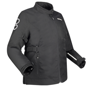 BERING JACKET LADY PAMELA QUEEN SIZE BLACK/WHITE