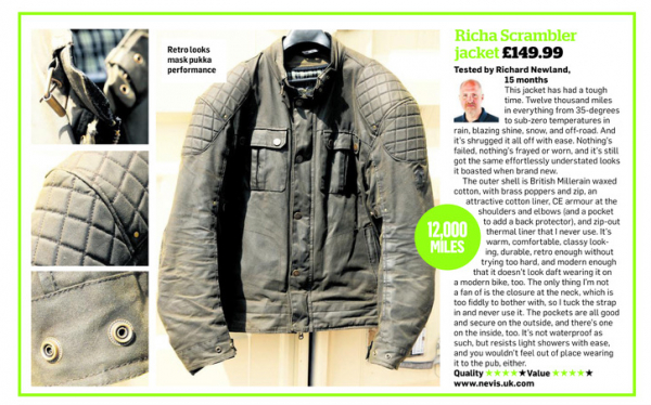 richa scrambler jacket
