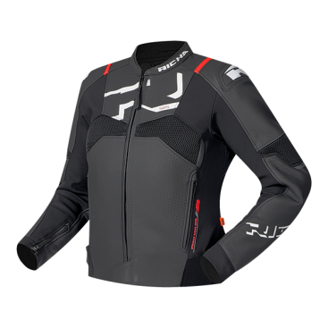 RICHA STRADALE EVO L JACKET LADIES BLACK/WHT