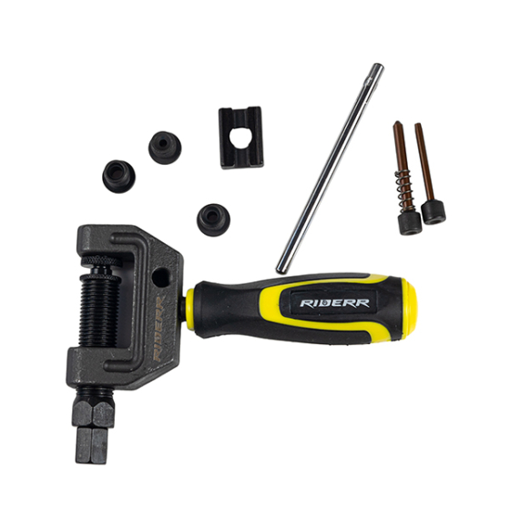 RIDERR CHAIN SPLITTER RIVETER BLACK RIDERR CHAIN SPLITTER RIVETER BLACK