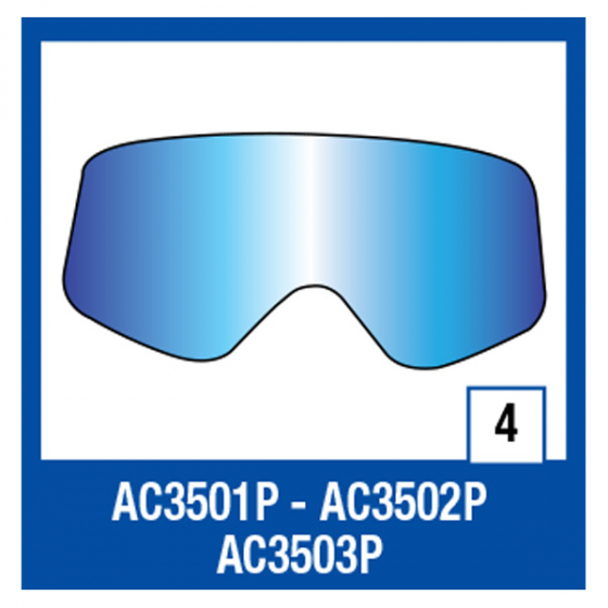 Shark Clear Lens Raw Goggle