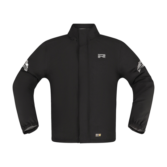 RICHA RAIN STRETCH 2L HOODIE BLACK RICHA RAIN STRETCH 2L HOODIE BLACK