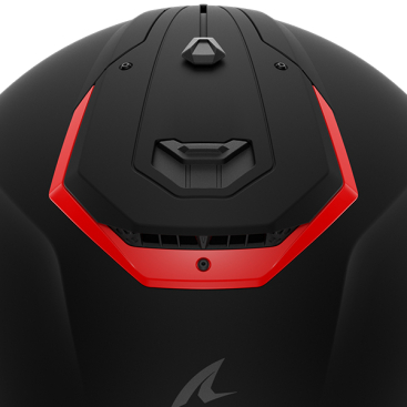 SHARK HIGH VENT BLK MAT ORG  SPARTAN RS