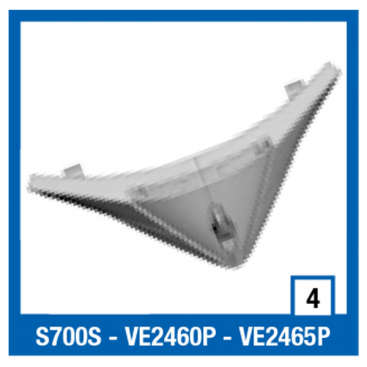 Shark lower vent WHU S700s 2012