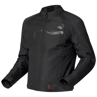 RICHA STRADALE TEX WP JACKET BLACK/BLACK