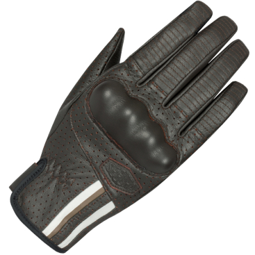 SEGURA ROMEO LADY GLOVES BROWN/WHITE