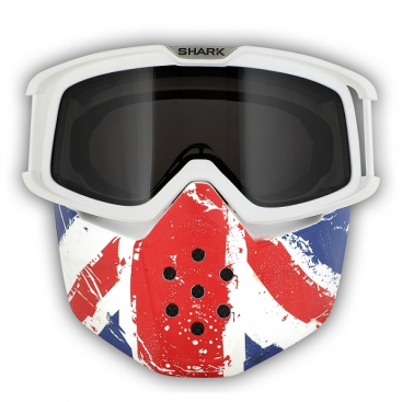 Shark Raw Union Jack Goggle & Mask Kit