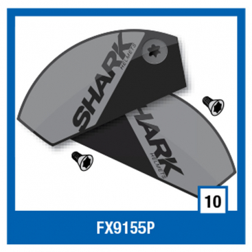 Shark Evoline S3 Mtl Hiding Place Covers