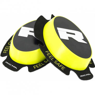 Richa Racing 'R' knee sliders fl/yellow