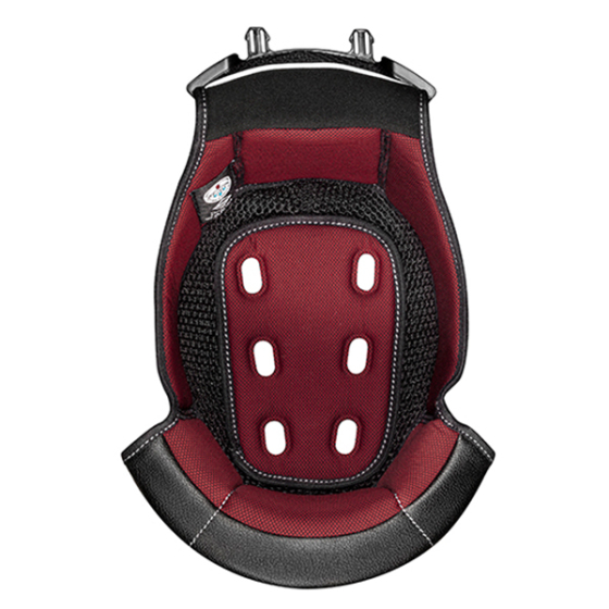 NOLAN N80-8 INTERIOR BLACK-RED NOLAN N80-8 INTERIOR BLACK-RED