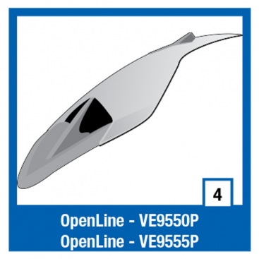 Openline High Ventil Kit BLK