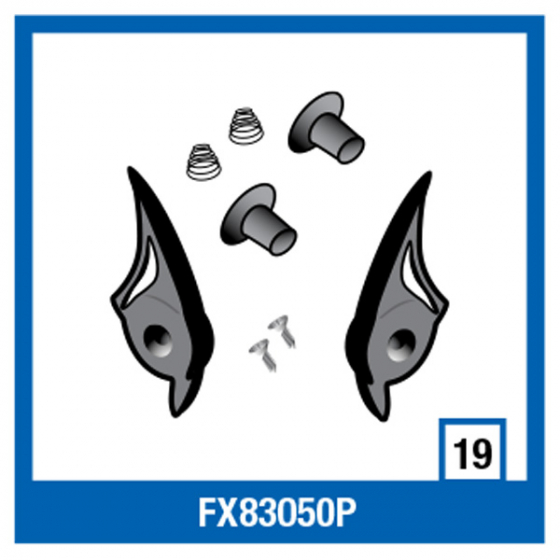 Shark Speed R/Race R/Pro Visor Mech Kit