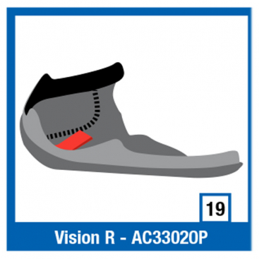 Shark Over Sized Chin Cover Vision R