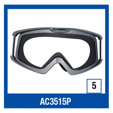 Shark Goggle Frame Only SLV