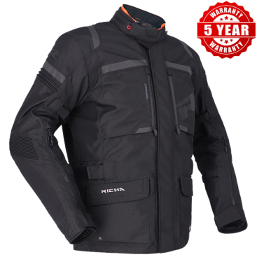 RICHA BRUTUS GTX BLK JACKET 