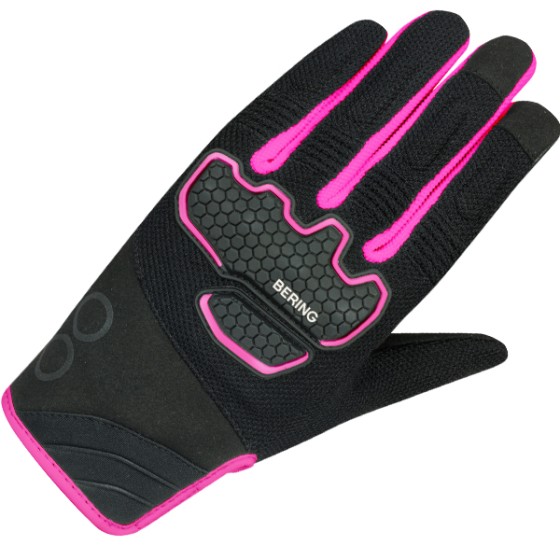 BERING GLOVES LADY BREEZE BLACK/FUCHSIA BERING GLOVES LADY BREEZE BLACK/FUCHSIA