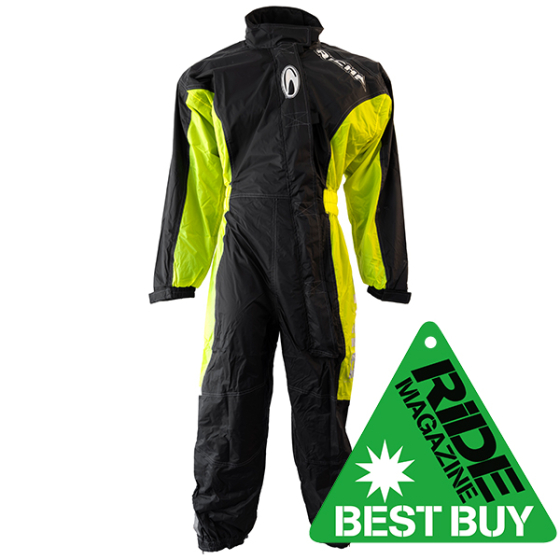 Richa Typhoon rain overall bk/fl.yel