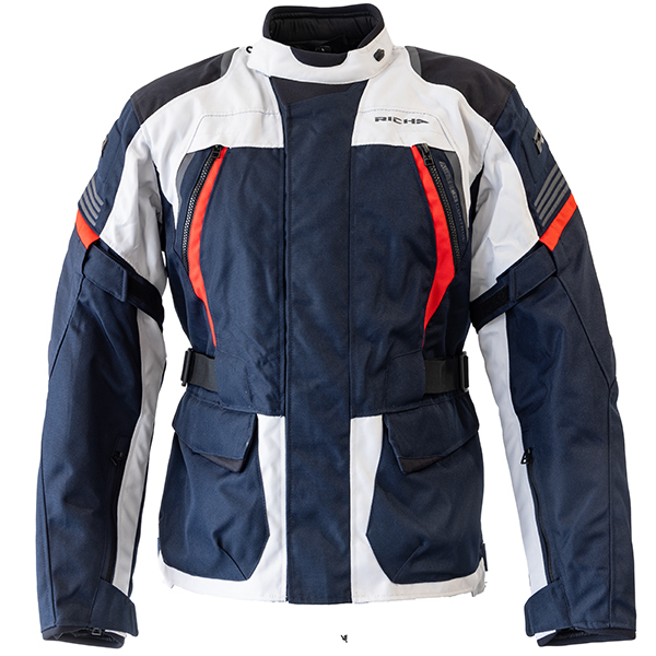RICHA PHANTOM 3 JACKET NAVY GREY RED Nevis