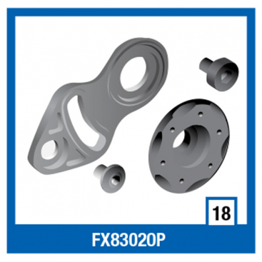 Shark Race R / Pro Kit Visor Plate