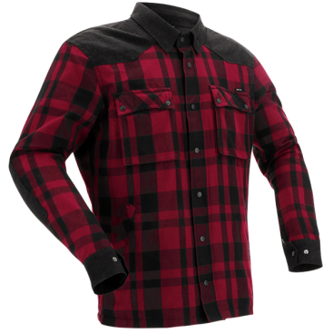 RICHA WISCONSIN WP JACKET BLK/BURGUNDY