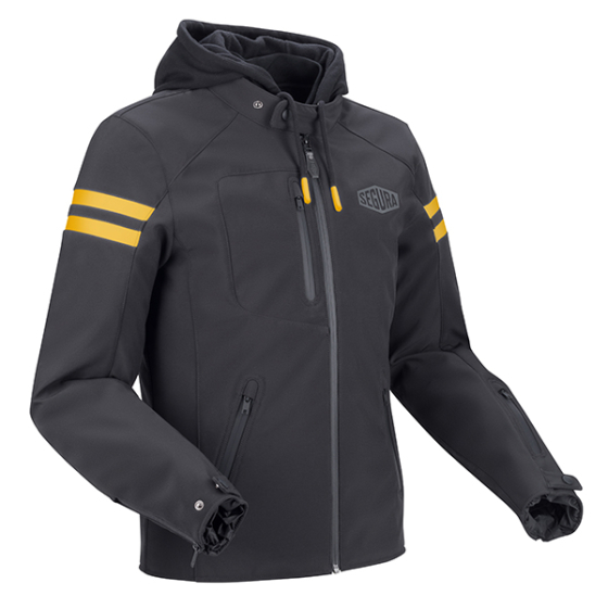 SEGURA RITCHY JACKET BLACK/YELLOW