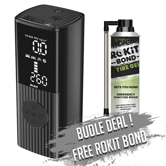 ROKIT UP TYRE INFLATOR 9000 mAh *PROMO* ROKIT UP TYRE INFLATOR 9000 mAh *PROMO*