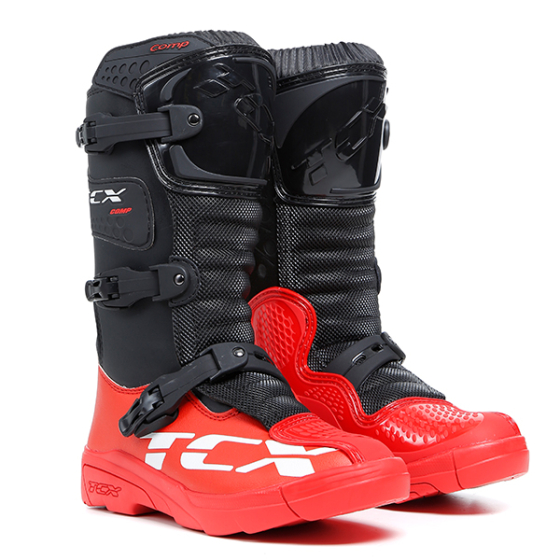 TCX COMP-KID BLACK/RED 