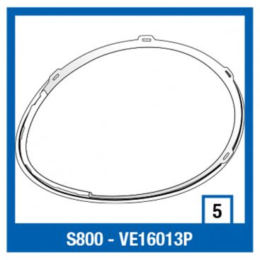 Shark low ventil B/fly mat S800 BVB