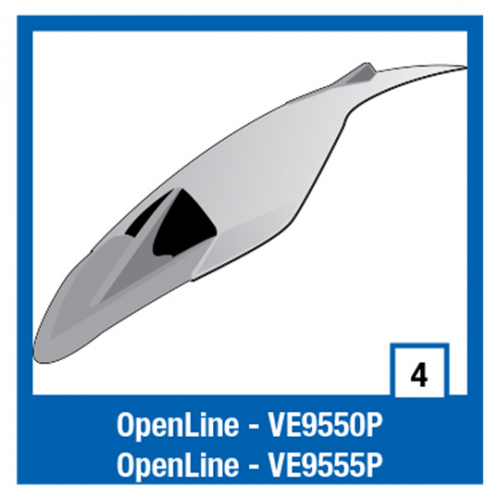 Openline High Ventil Kit Mat WHT