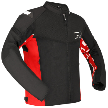 RICHA STRADALE MESH JACKET BLACK/RED