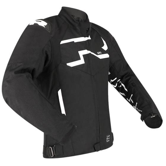 RICHA STRADALE TEX WP JACKET BLK/WHT