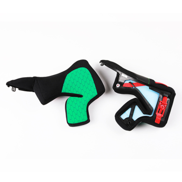 NOLAN X-804 RS UC CHEEK PADS GREEN NOLAN X-804 RS UC CHEEK PADS GREEN