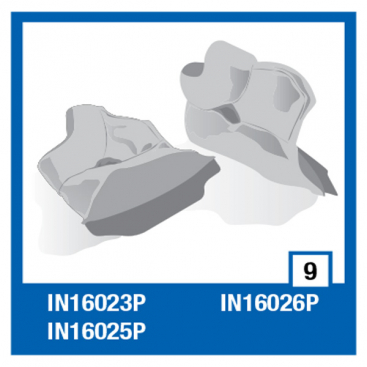 Shark cheek pads kit SLV S600 2012