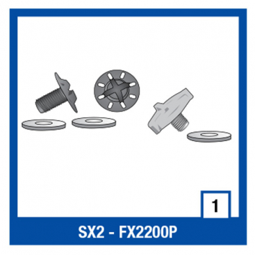 Shark Peak Screws Kit for SX2