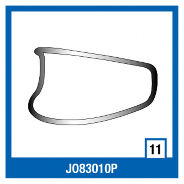 Race R / Pro Visor Rubber Trim