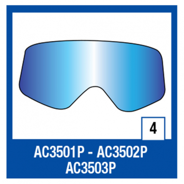 Shark Clear Lens Raw Goggle