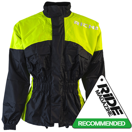 Richa Rain Warrior JACKET.blk/fl.yell