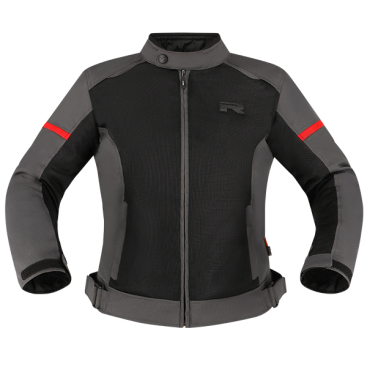 RICHA AUYAN WP JACKET LDY BLK/GREY/RED